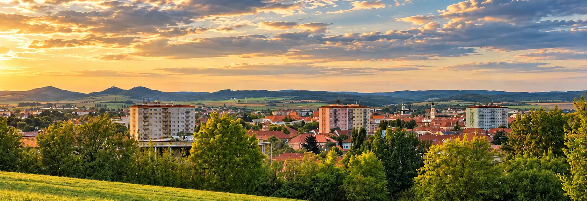 Pohled na Uherské Hradiště